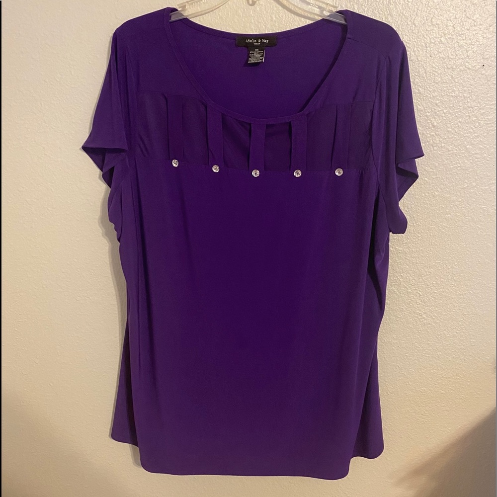 Purple shirt